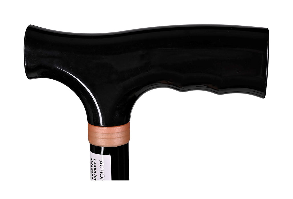 Folding walking stick ACTIONMED black