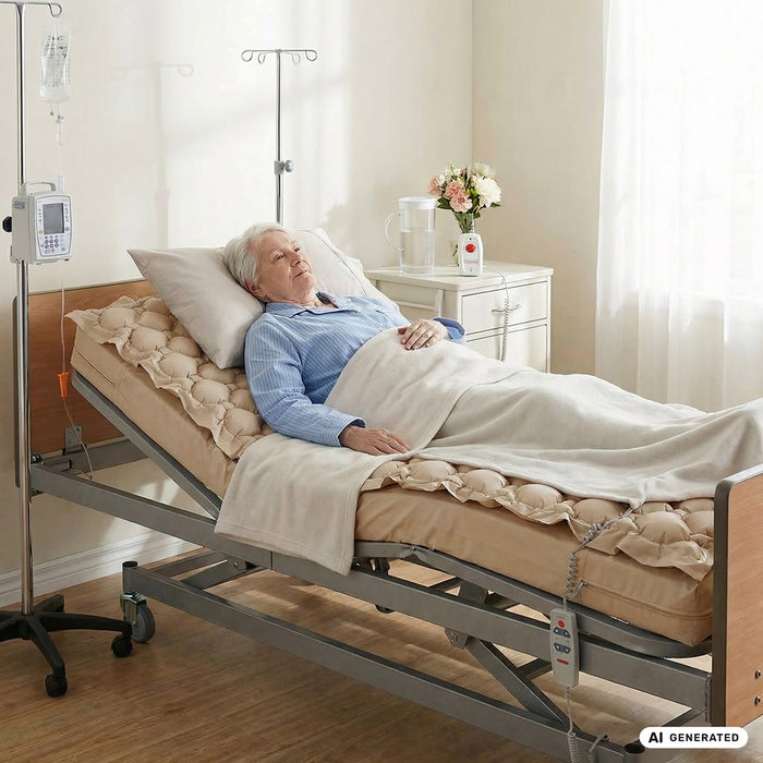 Anti-bedsore bubble mattress variable pressure M100AM