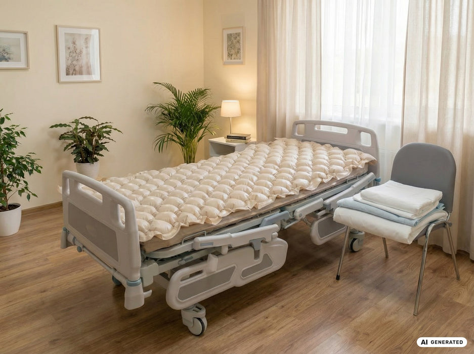 Anti-bedsore bubble mattress variable pressure M100AM