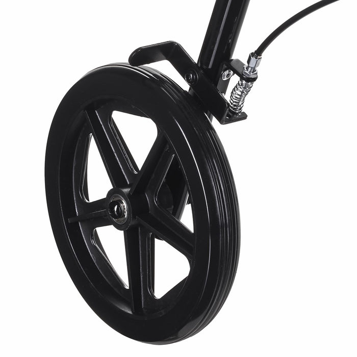 Lightweight aluminium four-wheel rehabilitation walker CH100AM
