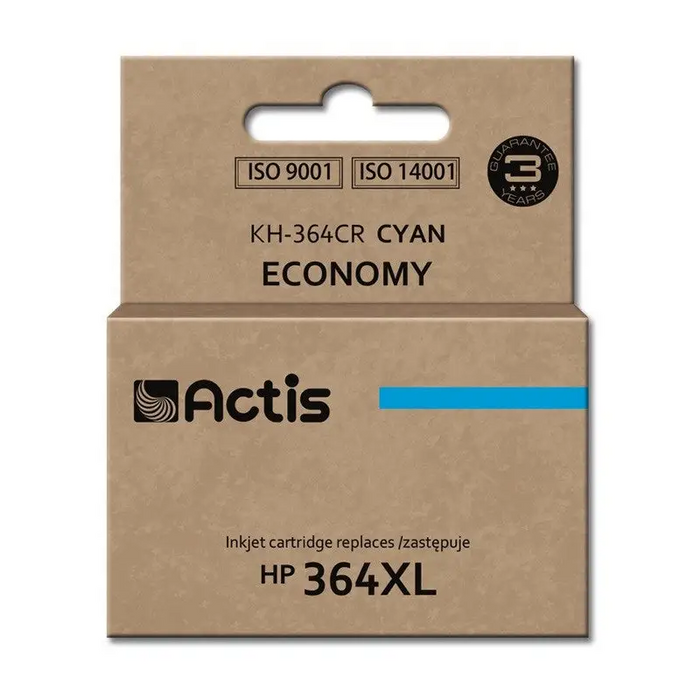 Actis KH-364CR ink (replacement for HP 364XL CB323EE; Standard; 12 ml; cyan) - For HP printers (without
