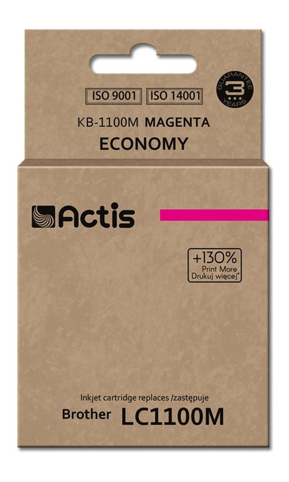 Actis KB-1100M Ink (replacement for Brother LC1100M/980M; Standard; 19 ml; magenta)