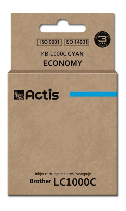 Actis KB-1000C Ink (Replacement for Brother LC1000C/LC970C; Standard; 36 ml; cyan)