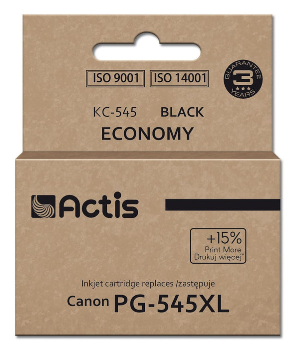 Actis KC-545 Ink (replacement for Canon PG-545XL; Supreme; 15 ml; 207 pages; black).