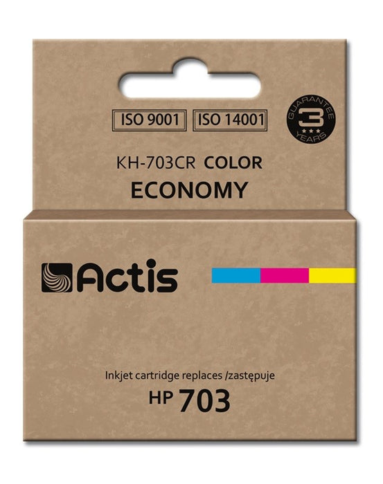 ACTIS KH-703CR Ink (replacement HP 703 CD888AE; Standard; 12 ml; color)