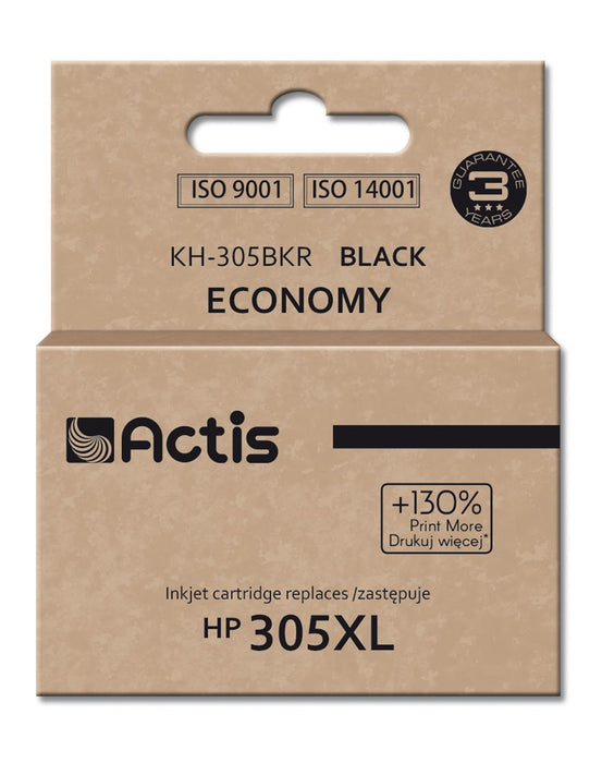 Actis KH-305BKR Ink (replacement for HP 305XL 3YM62A; Standard; 20 ml; black)