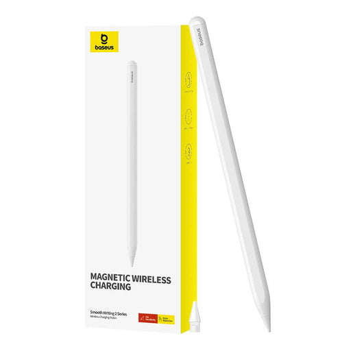 Active stylus Baseus Smooth Writing Series with wireless charging (White) - Tablet styluses<<<GSM