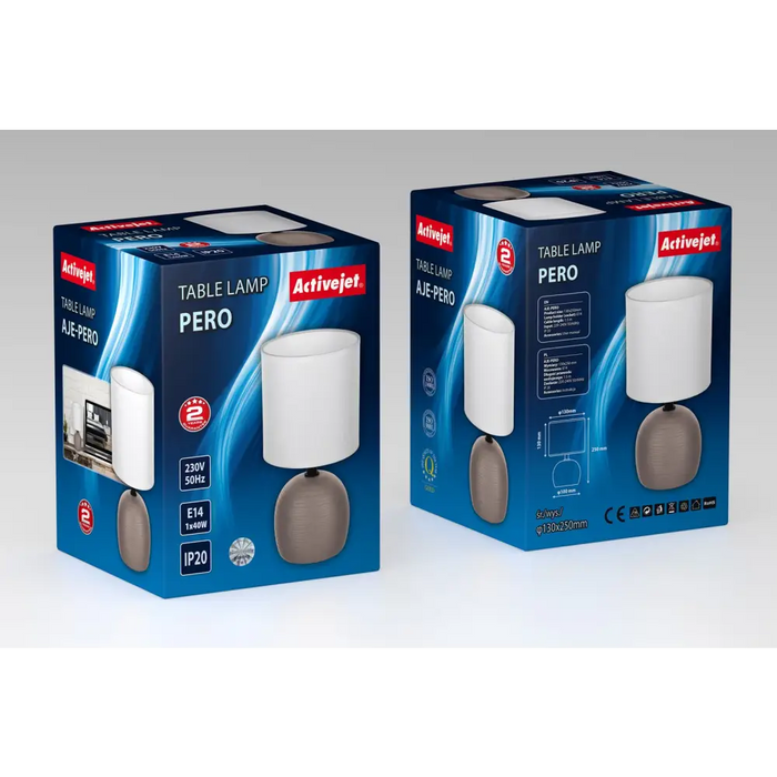 Activejet AJE-PERO E14 table lamp - Desktop lightsOSW-LAN<<<LightingOSW<<<ActionPL