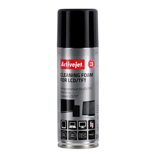Activejet AOC-104 cleaning foam for matrices LCD/TFT 200ml - FoamsARC-PIA<<<CleanersARC<<<ActionPL