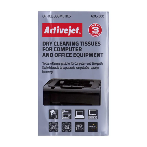 Activejet AOC-300 Dustless wipes set 24 pcs. - Cleaning wipesARC-CHU<<<CleanersARC<<<ActionPL