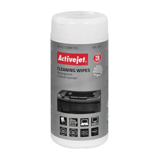 Activejet AOC-301 Universal cleaning wipes 100 pcs. - Cleaning wipesARC-CHU<<<CleanersARC<<<ActionPL