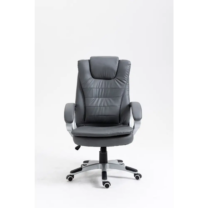 Activejet heated office chair with massage YK7304 grey - Office armchairsFOE-BIU<<<ArmchairsFOE<<<ActionPL