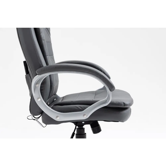 Activejet heated office chair with massage YK7304 grey - Office armchairsFOE-BIU<<<ArmchairsFOE<<<ActionPL