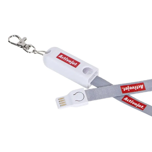 Activejet lanyard with charging cable 3-in-1 phone charger - GadgetsGIP-GAD<<<_Gadgets and GiftsGIP<<<ActionPL