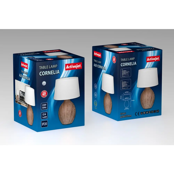 Activejet table lamp AJE-CORNELIA E14 - Desktop lightsOSW-LAN<<<LightingOSW<<<ActionPL