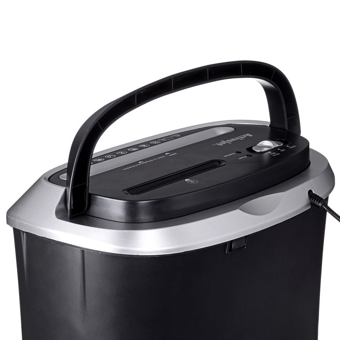 Shredder Activejet ASH-1201D, P-3, 25 l, 5x38 mm shreds, black and silver.