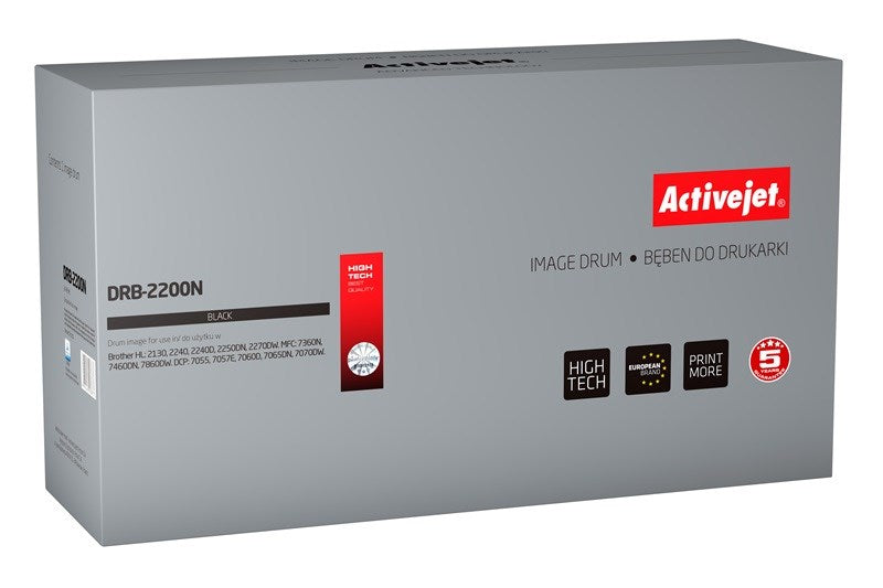 Activejet DRB-2000N Drum (replacement for Brother DR-2000/DR-2005; Supreme; 12000 pages; black)