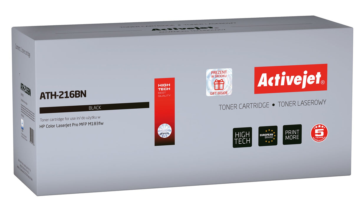 Activejet ATH-216BN Toner (replacement for HP 216A W2410A; Supreme; 1050 pages; black) with chip