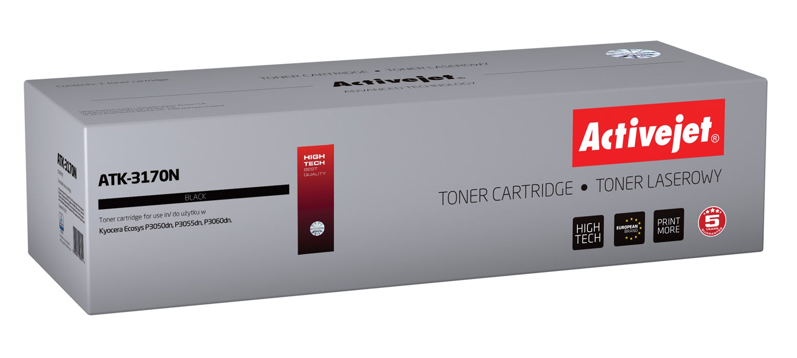 Activejet ATK-3170N toner (replacement for Kyocera TK-3170; Supreme; 15.500 pages; black)