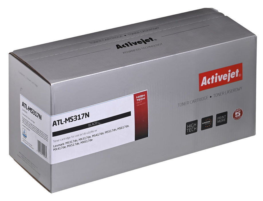 Activejet ATL-MS317N Toner (replacement for Lexmark 51B2000, Supreme; 2,500 pages; black)