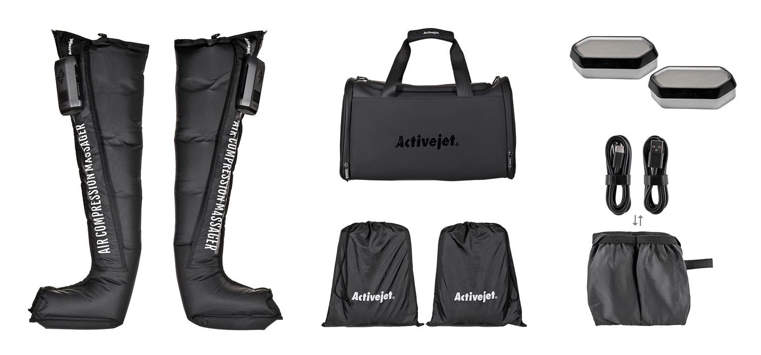 Activejet ACM-PLUS-A1 L lymphatic compression massager for legs