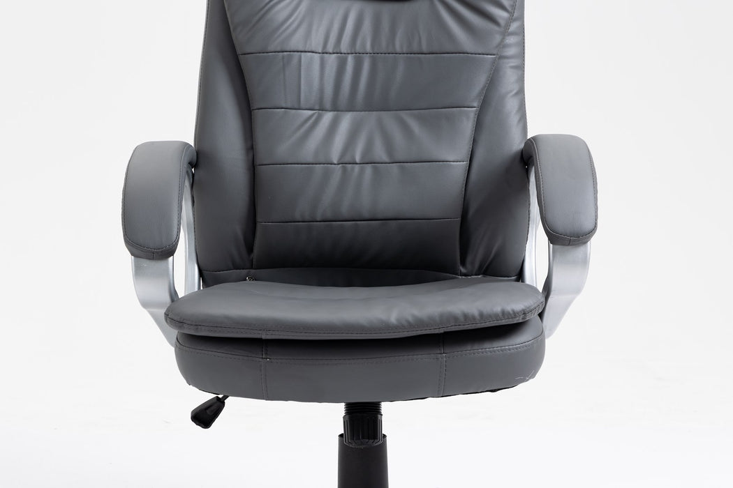 Activejet heated office chair with massage YK7304 grey