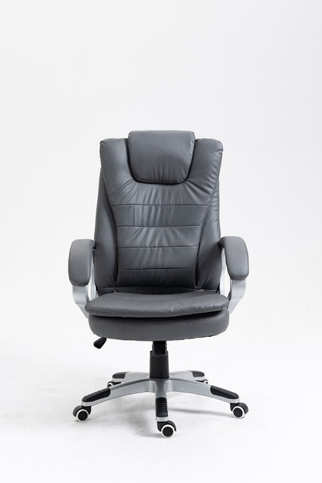 Activejet heated office chair with massage YK7304 grey