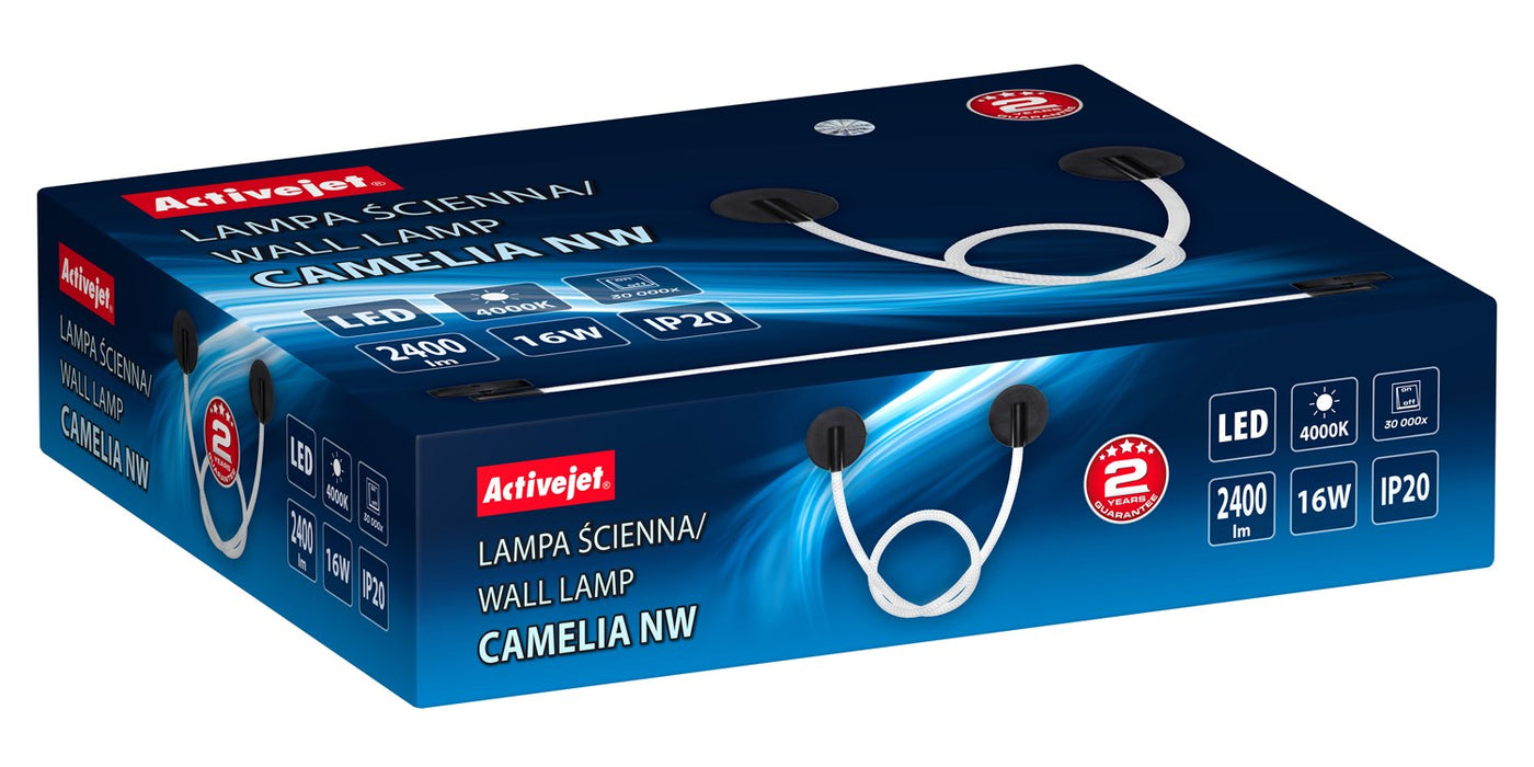 Activejet LED wall lamp AJE-CAMELIA NW
