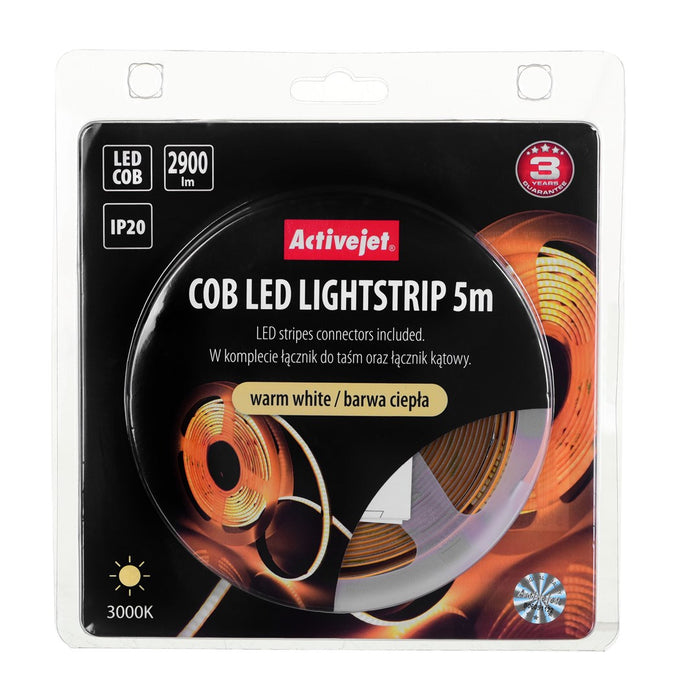 Activejet AJE-COB 5m ciep strip light Universal strip light Indoor