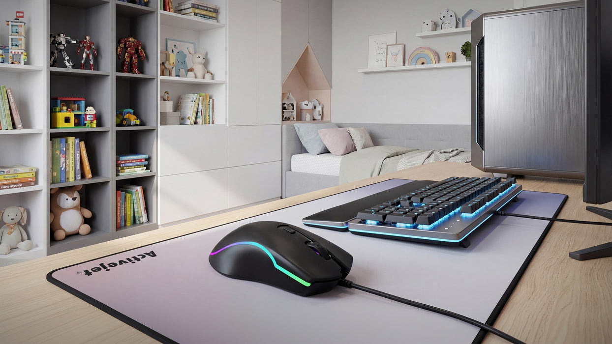 Activejet AMY-W390 USB wired heated mouse