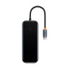 Adapter 4w1 Baseus Hub USB-C na 4xUSB 3.0 (Dark Grey) - Hubs<<<IT Accessories<<<InnproXML