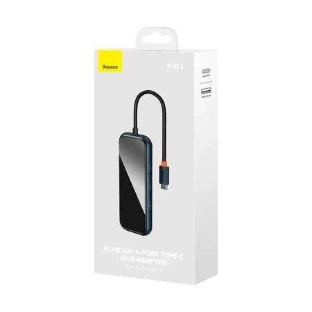 Adapter 4w1 Baseus Hub USB-C na 4xUSB 3.0 (Dark Grey) - Hubs<<<IT Accessories<<<InnproXML