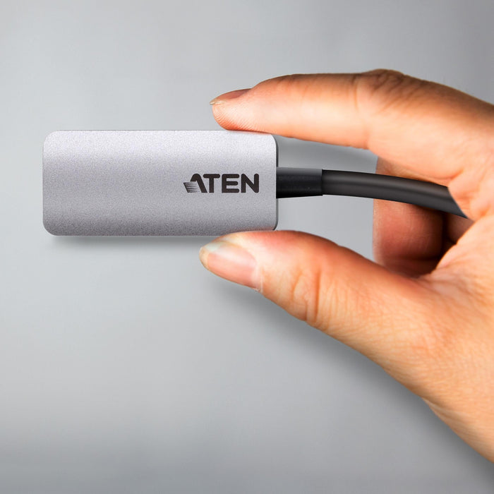 Adapter ATEN UC3008A1 USB-C male - HDMI female 4K Black - PC кабели<<<Кабели<<<ValiAPI&&&Адаптери<<<Компютър Кабели и