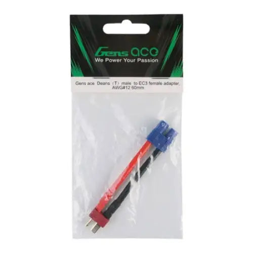 Adapter Deans(T) męski do EC3 żeńskiego - Accessories<<<Charging<<<RC models<<<InnproXML