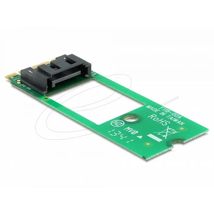 Adapter Delock 62517 Interface Key M.2 2260 B + M to Sata 7 Pin - Входно-изходни контролери<<<Компютърни