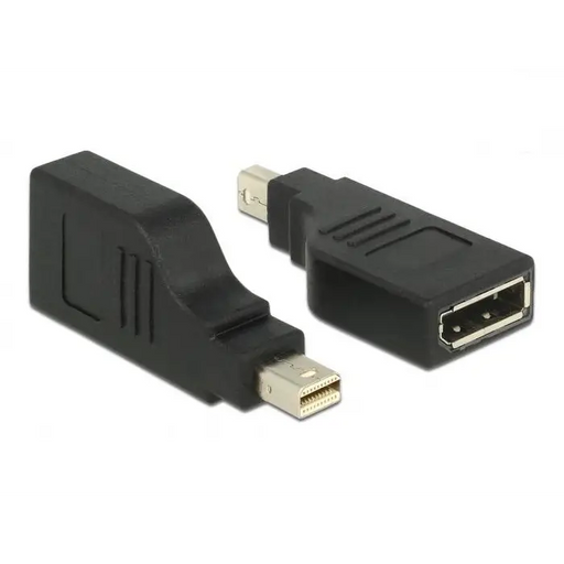 Adapter Delock mini DisplayPort 1.2 male - DisplayPort female 4K 90° - Адаптери конвертори<<<Кабели<<<ValiAPI