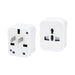 Adapter Diva Travel Adapter 3in1 White - Адаптери<<<Аксесоари за телевизори<<<Аксесоари<<<TechMart