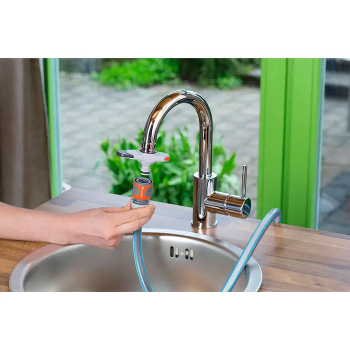 ADAPTER FOR FOUNTAIN AQUA ZOOM 1’’ GARDENA 18210-20 - Оборудване напояване<<<Напояване<<<Градина<<<Praktiker&&&Връзки и