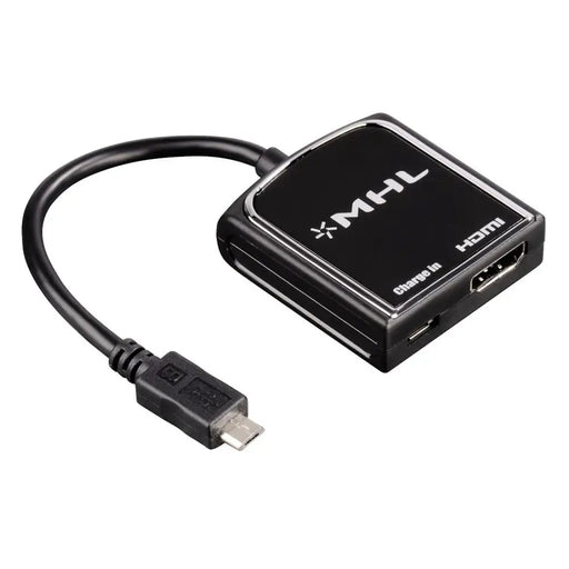 Адаптер HAMA MHL (Mobile High-Definition Link) 54510 Черен - Адаптери конвертори<<<Кабели<<<ValiAPI