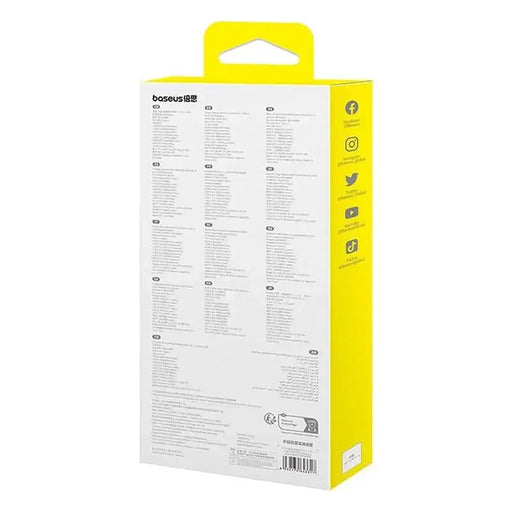 Adapter Hub 10in1 Baseus USB-C - 2xHDMI 3xUSB-A USB-C RJ45 SD/TF PD (black) - Hubs<<<IT Accessories<<<InnproXML&&&USB