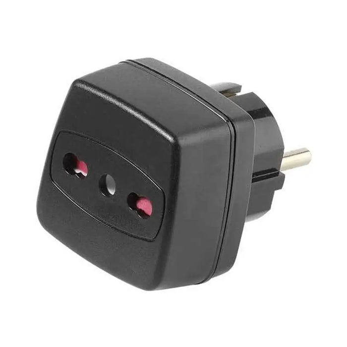 ADAPTER ITALY I PLUG TO VIVANCO SOCKET SOCKET STANDARD - Разклонители и