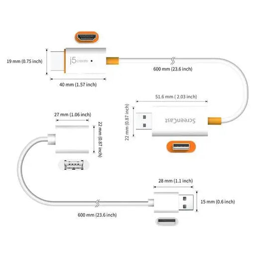 Adapter j5create JVAW56 ScreenCast HDMI 2.4 GHz 5 GHz full HD - Адаптери конвертори<<<Кабели<<<ValiAPI&&&Аудио и Видео