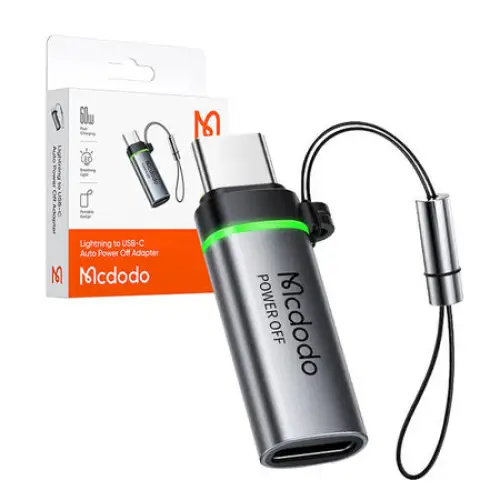 Adapter Lightning do USB-C Mcdodo OT-6010 auto power off - Adapters connectors and converters<<<IT