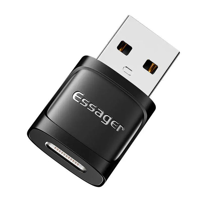 Adapter OTG USB-C female to USB 3.0 male Essager (black) - Bluetooth adapters<<<GSM Accessories<<<InnproXML