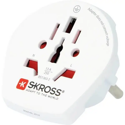 Адаптер SKROSS 1500211E World to Europe 220V - Аксесоари за контакти<<<Продукти за дома<<<ValiAPI