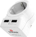 Adapter SKROSS Europe to USA USB White - Аксесоари за контакти<<<Продукти за дома<<<ValiAPI