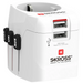 Адаптер SKROSS PRO Light 2 x USB-A World Бял - Аксесоари за контакти<<<Продукти за дома<<<ValiAPI