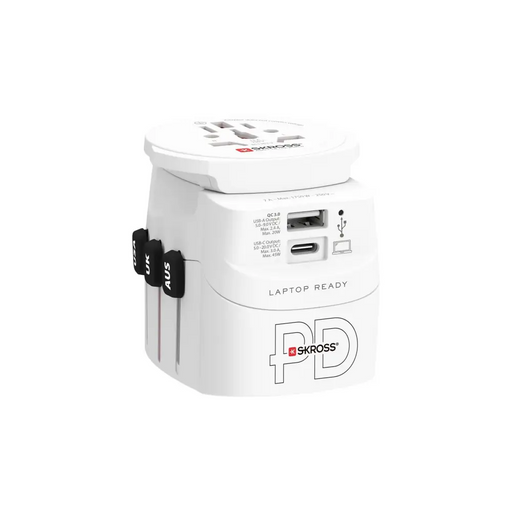 Адаптер SKROSS PRO Light USB 1.302474 World Бял - Аксесоари за контакти<<<Продукти за дома<<<ValiAPI