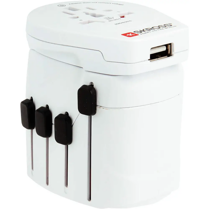 Adapter SKROSS PRO USB 1.302539 World White - Аксесоари за контакти<<<Продукти за дома<<<ValiAPI