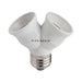 ADAPTER SOCKETS 2XE27 IP20 VIVALUX - Електроапаратура и табла<<<Електроматериали<<<Praktiker&&&Електроапаратура и